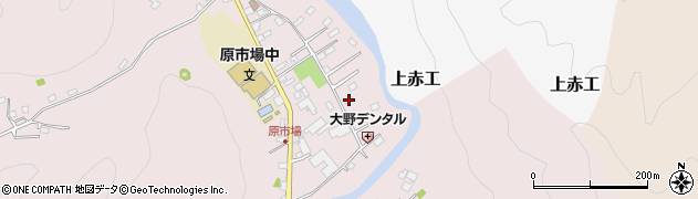 埼玉県飯能市原市場588周辺の地図
