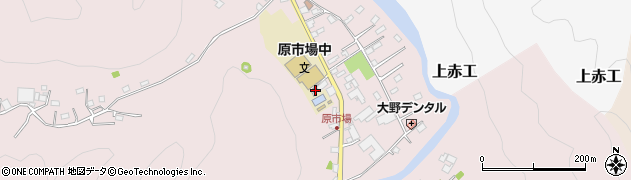 埼玉県飯能市原市場650周辺の地図