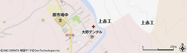 埼玉県飯能市原市場590周辺の地図