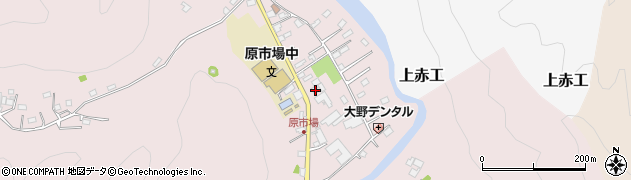 埼玉県飯能市原市場618周辺の地図