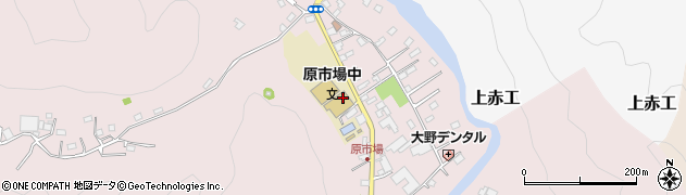 埼玉県飯能市原市場646周辺の地図