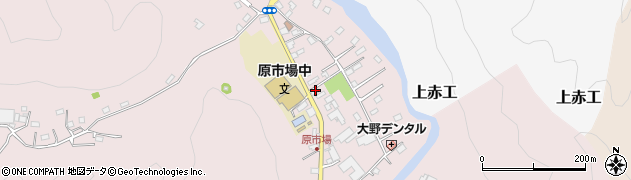 埼玉県飯能市原市場623周辺の地図