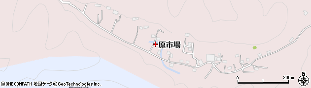 埼玉県飯能市原市場1809周辺の地図