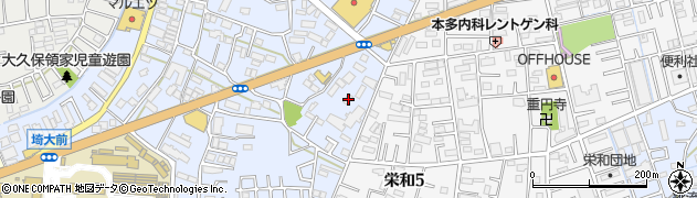 埼玉県さいたま市桜区上大久保698周辺の地図