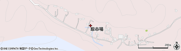 埼玉県飯能市原市場1150周辺の地図