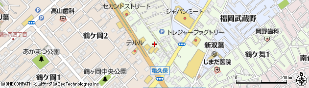 快活CLUB254号上福岡店周辺の地図