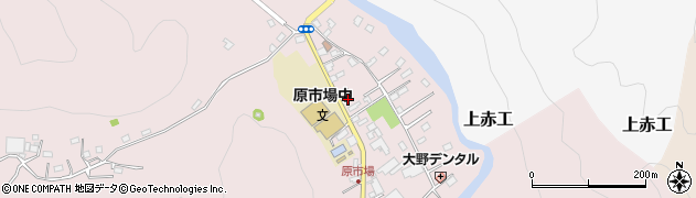 埼玉県飯能市原市場625周辺の地図