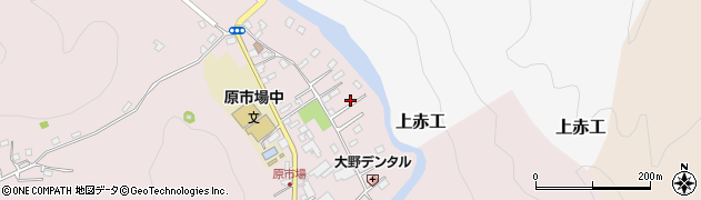 埼玉県飯能市原市場584周辺の地図