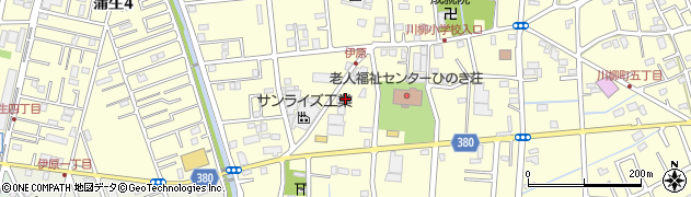 埼玉県越谷市川柳町2丁目538周辺の地図