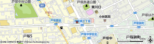 安楽亭 東川口店周辺の地図