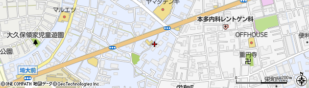 埼玉県さいたま市桜区上大久保695周辺の地図
