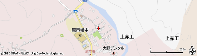 埼玉県飯能市原市場583周辺の地図
