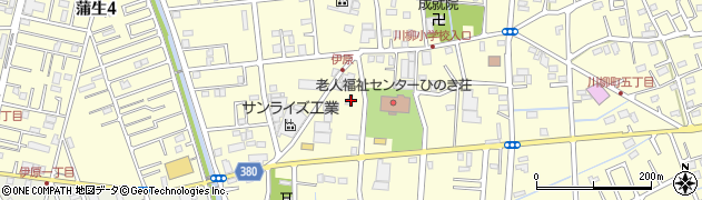 埼玉県越谷市川柳町2丁目523周辺の地図