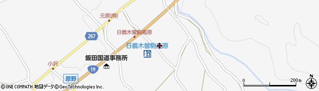 長野県木曽郡木曽町日義4637周辺の地図