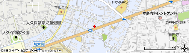 埼玉県さいたま市桜区上大久保205周辺の地図
