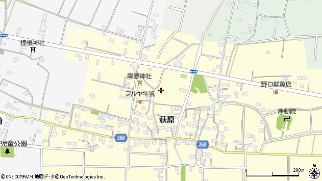 〒314-0122 茨城県神栖市萩原の地図