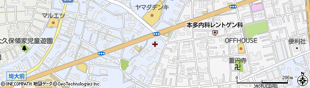 埼玉県さいたま市桜区上大久保710周辺の地図