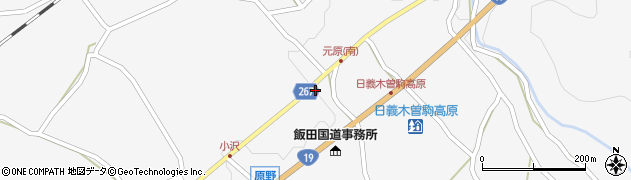 長野県木曽郡木曽町日義3269周辺の地図