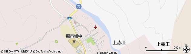 埼玉県飯能市原市場581周辺の地図