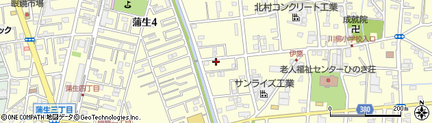 埼玉県越谷市川柳町2丁目425周辺の地図