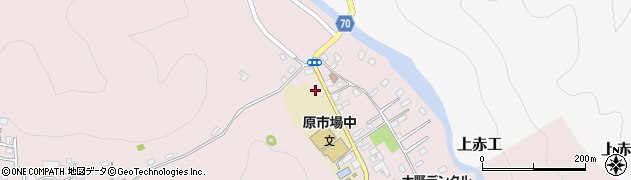 埼玉県飯能市原市場635周辺の地図