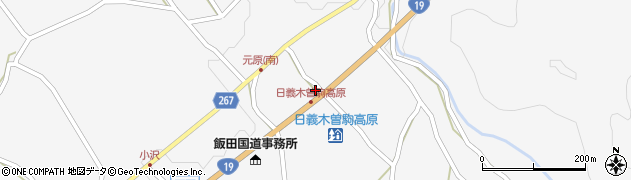 長野県木曽郡木曽町日義4743周辺の地図