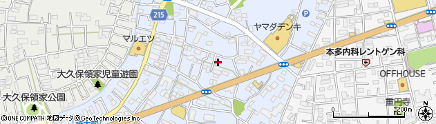 埼玉県さいたま市桜区上大久保217周辺の地図