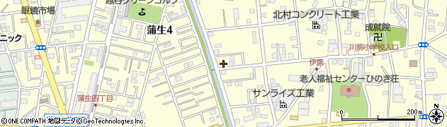 埼玉県越谷市川柳町2丁目420周辺の地図