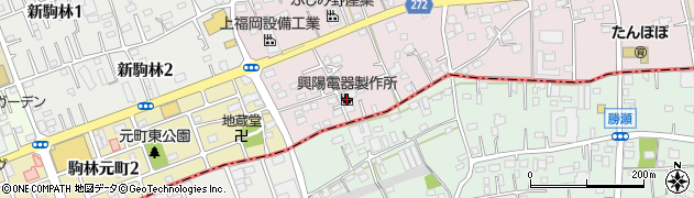 埼玉県ふじみ野市駒林148周辺の地図