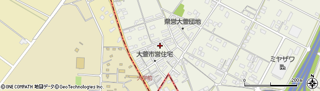 長野県伊那市西箕輪（大萱県営住宅）周辺の地図