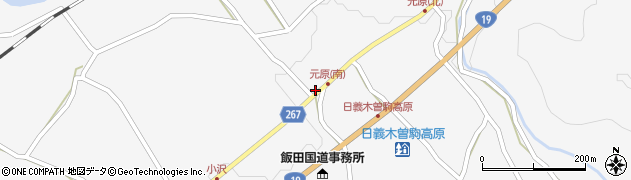 長野県木曽郡木曽町日義3302周辺の地図