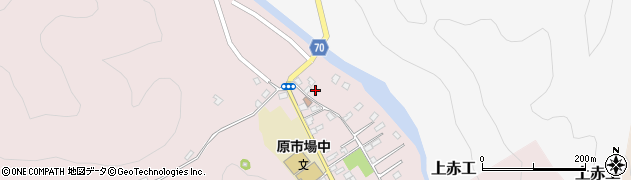 埼玉県飯能市原市場573周辺の地図