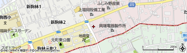 埼玉県ふじみ野市駒林160周辺の地図