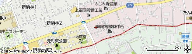 埼玉県ふじみ野市駒林159周辺の地図