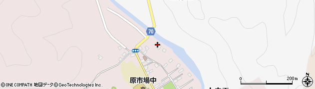 埼玉県飯能市原市場575周辺の地図
