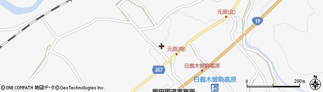 長野県木曽郡木曽町日義3301周辺の地図