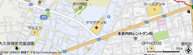 埼玉県さいたま市桜区上大久保725周辺の地図