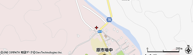 埼玉県飯能市原市場566周辺の地図