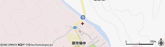 埼玉県飯能市原市場572周辺の地図