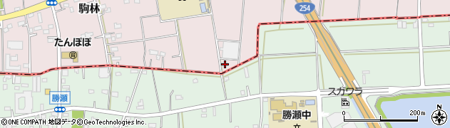 埼玉県ふじみ野市駒林1293周辺の地図