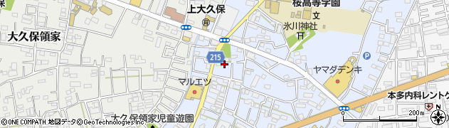 埼玉県さいたま市桜区上大久保264周辺の地図