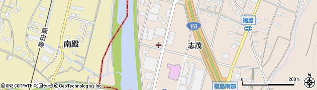 長野県伊那市福島323周辺の地図