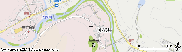 埼玉県飯能市小岩井1048周辺の地図