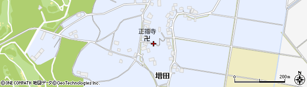 千葉県香取市増田周辺の地図