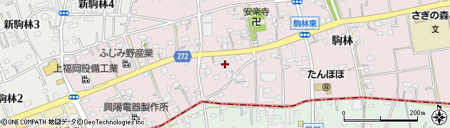 株式会社横山工務店周辺の地図