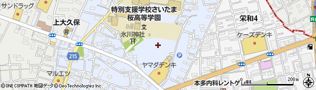 埼玉県さいたま市桜区上大久保639周辺の地図