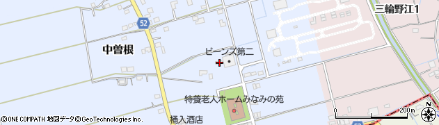 埼玉県吉川市中曽根1542周辺の地図