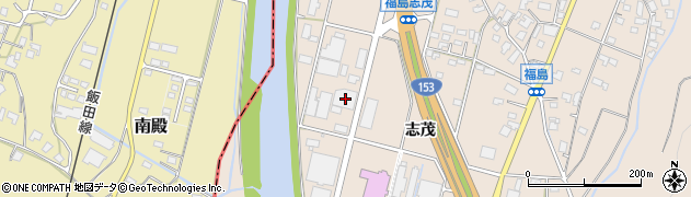 長野県伊那市福島320周辺の地図
