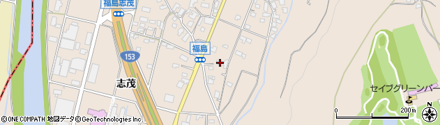 長野県伊那市福島1000周辺の地図