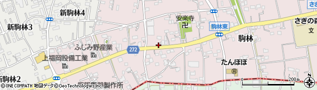 埼玉県ふじみ野市駒林857周辺の地図
